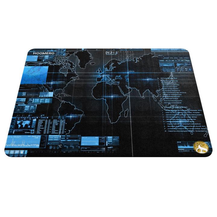 ماوس پد هومرو طرح نقشه جهان مدل A1713 Hoomero World Map A1713 Mousepad